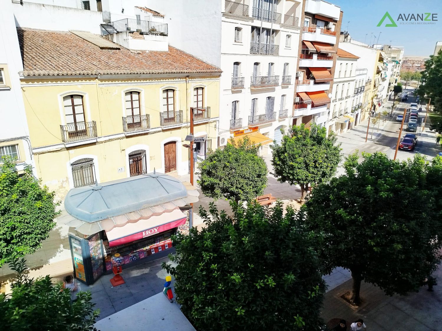 Vista exterior de Pis de lloguer en Mérida amb Aire condicionat, Calefacció i Parquet