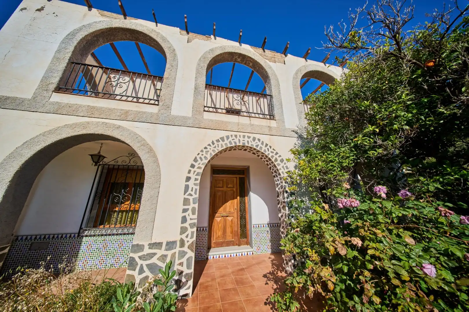 Vista exterior de Casa o chalet en venta en Cádiar con Jardín privado, Terraza y Trastero