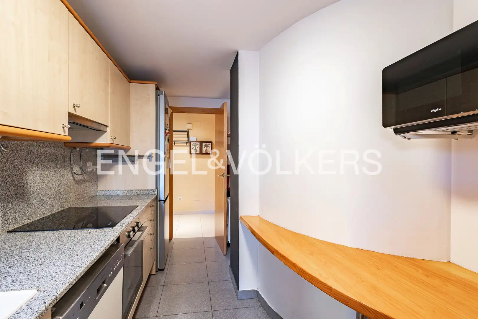 Kitchen of Flat for sale in Sant Joan Despí  with Air Conditioner, Heating and Terrace