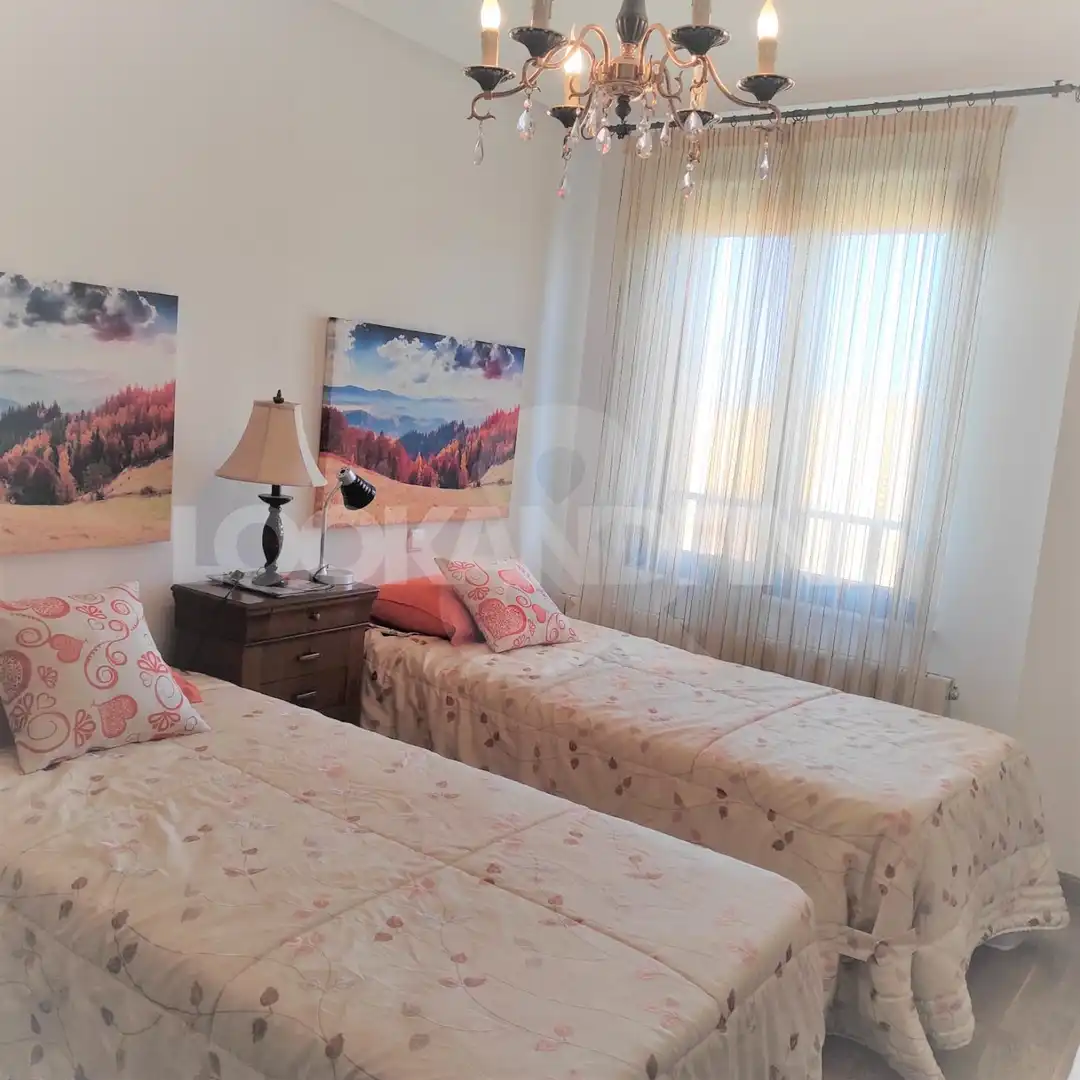 Bedroom of Flat for rent in Salamanca  with Heating, Parquet flooring and Furnished