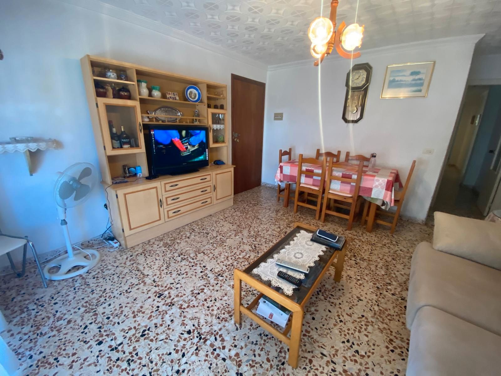 Living room of Flat for sale in San Pedro del Pinatar  with Air Conditioner, Terrace and Furnished