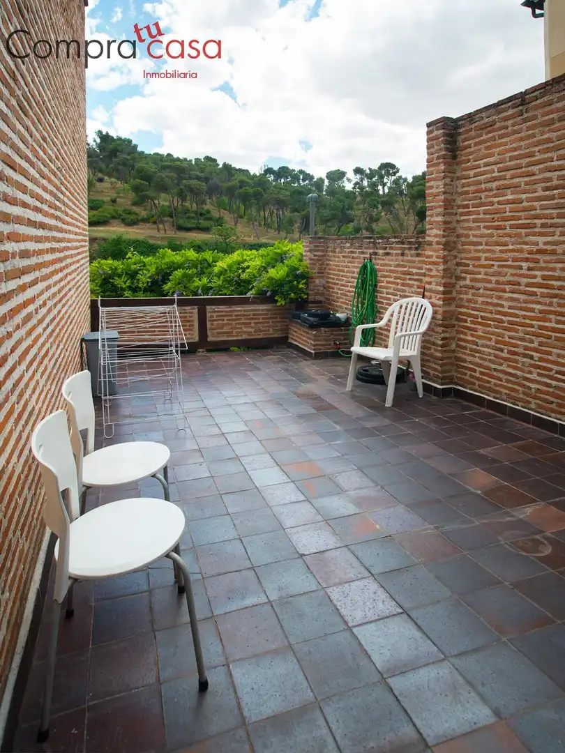 Terrace of Houses for rent in Segovia  with Heating, Private garden and Storage room