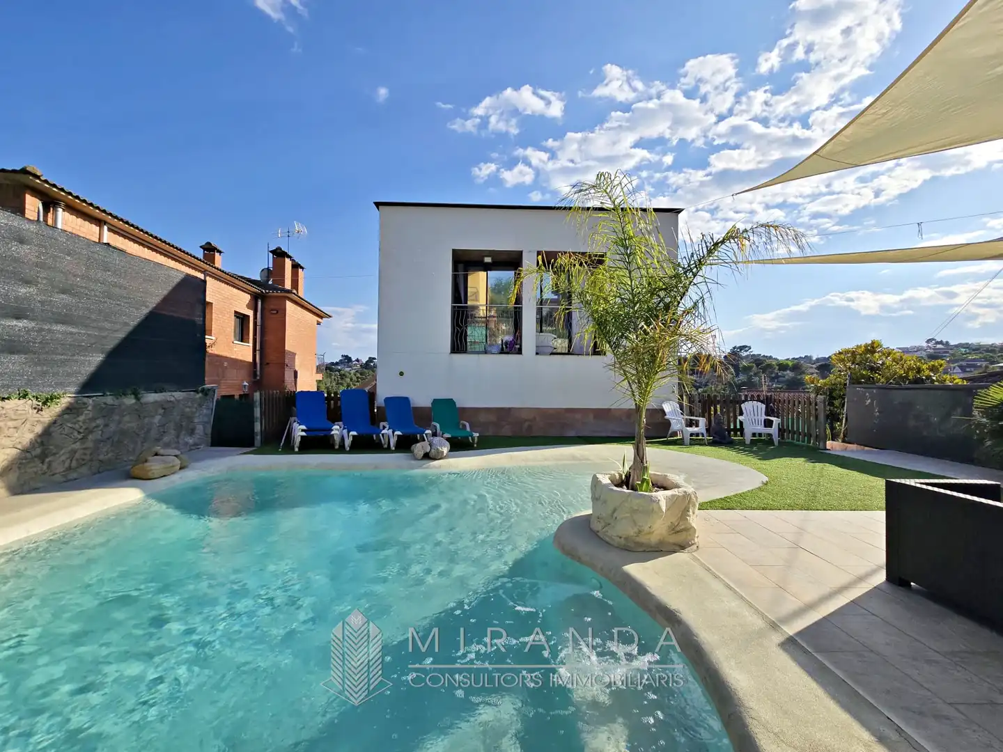 Piscina de Casa o chalet en venta en Lliçà d'Amunt con Aire acondicionado, Jardín privado y Terraza