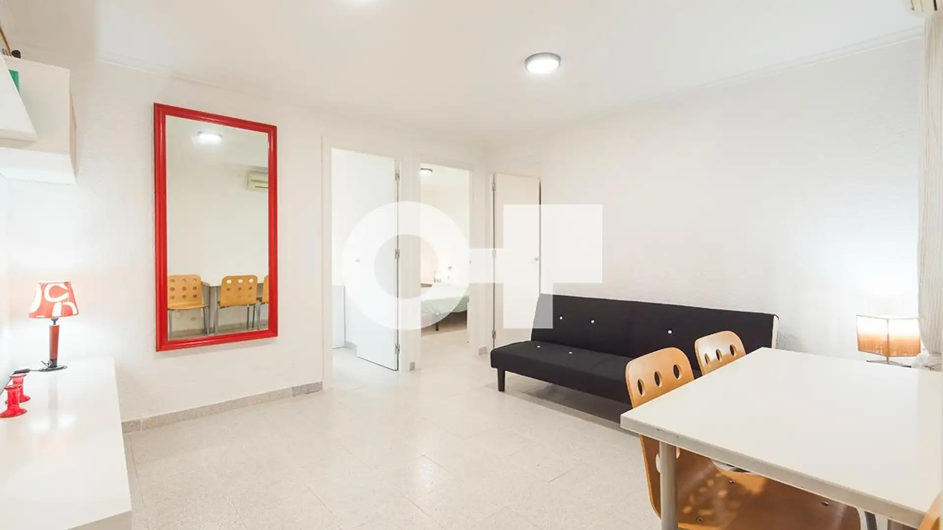 Sala de estar de Ático en venta en L'Hospitalet de Llobregat con Aire acondicionado, Amueblado y Alarma