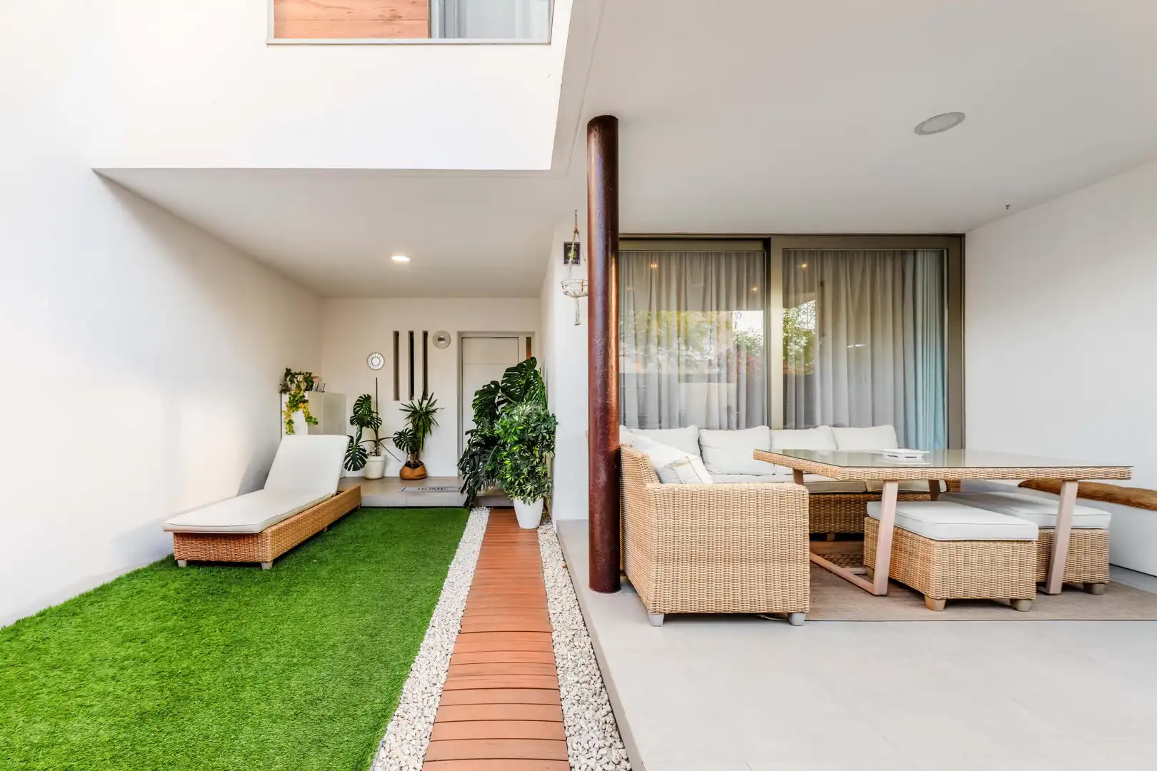 Terraza de Casa adosada en venta en Arco Norte - Avda. España