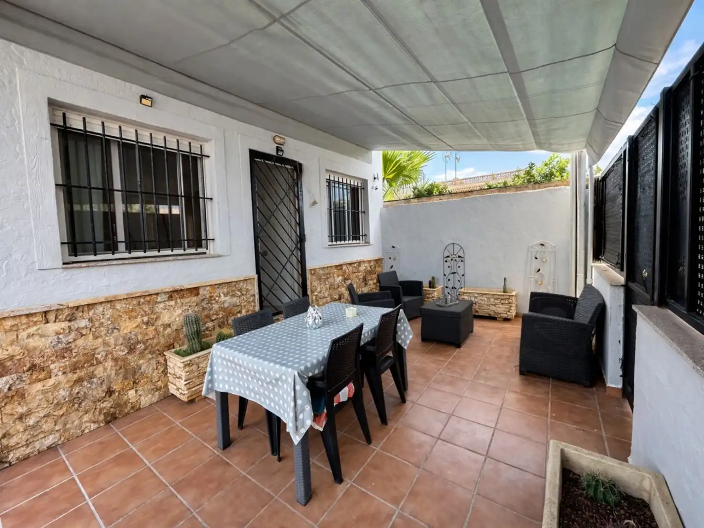 Terrassa de Casa o xalet en venda en Cartagena amb Aire condicionat, Calefacció i Jardí privat