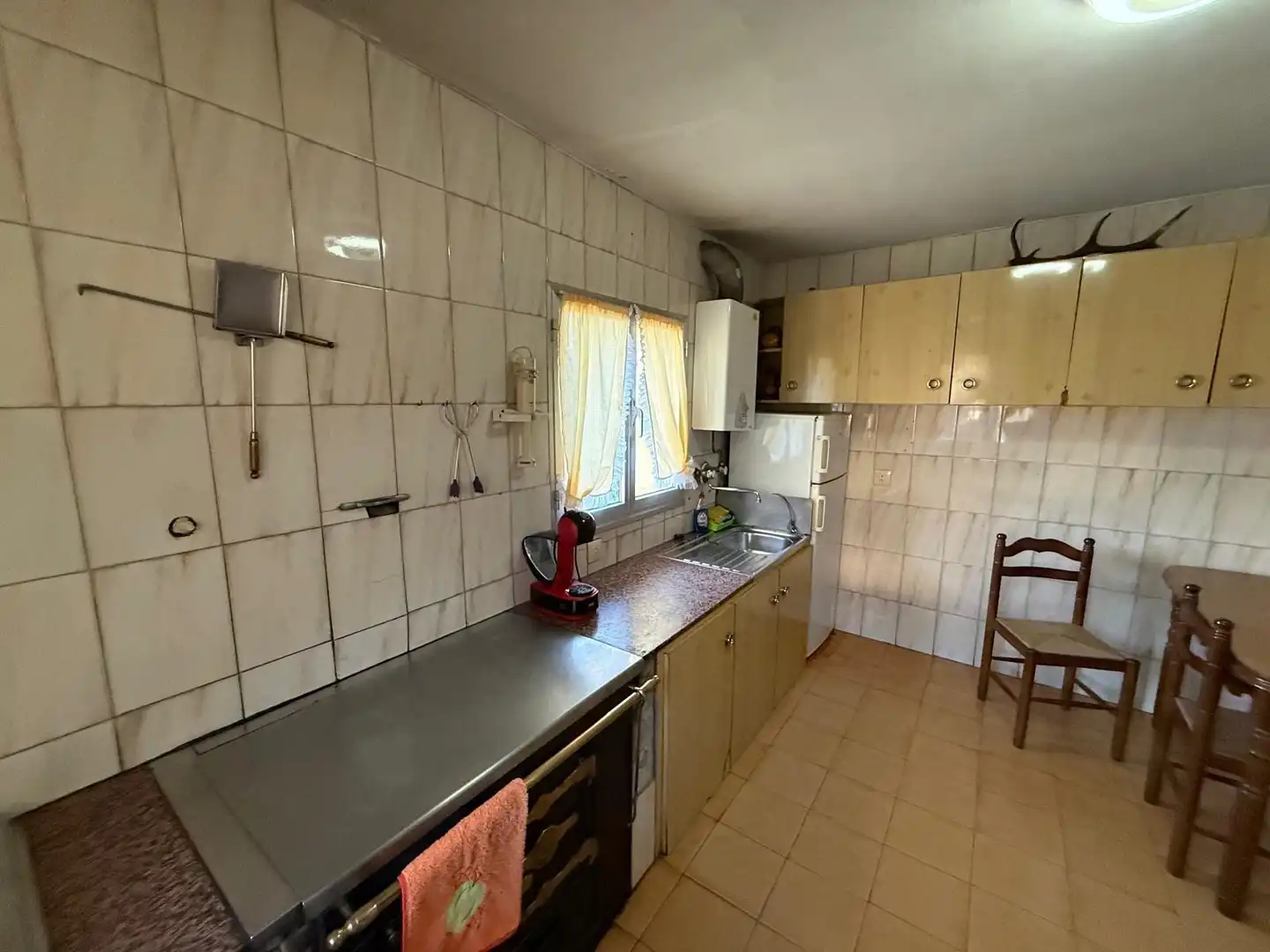Küche von Country house zum Verkauf in Teverga mit Möbliert