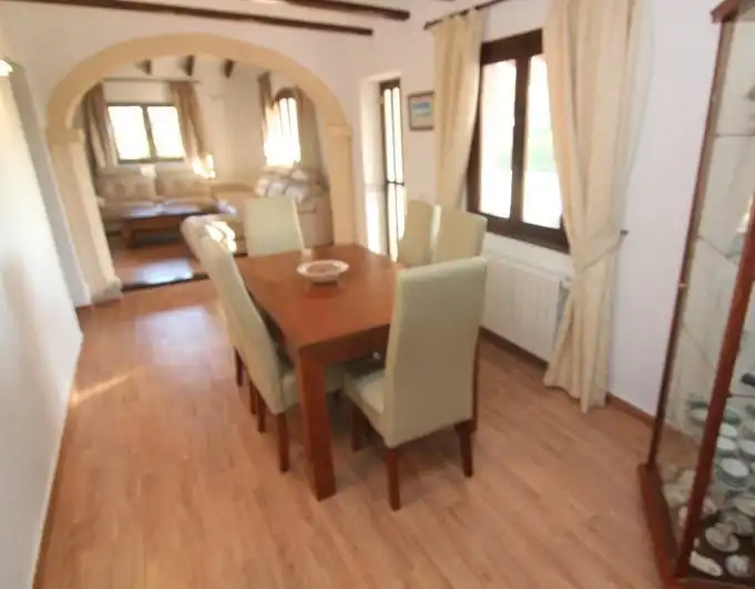 Dining room of Houses for sale in Jávea / Xàbia  with Private garden and Internet