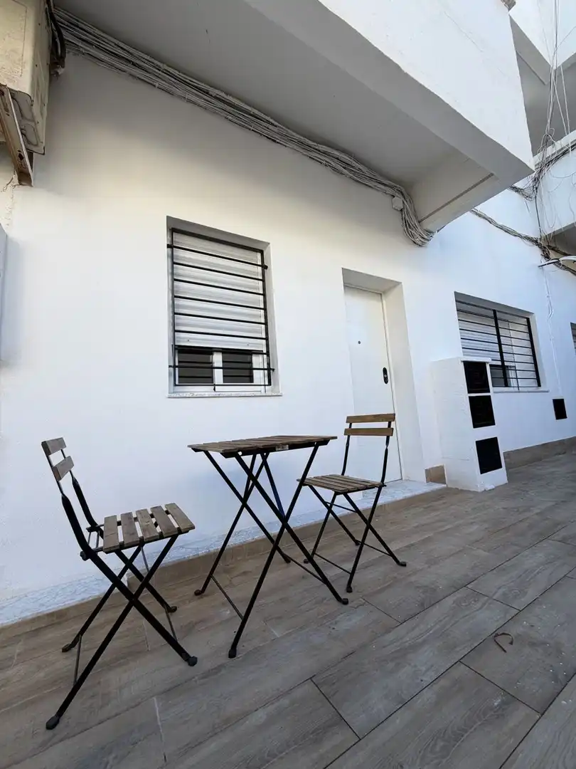 Terrasse von Wohnung zum Verkauf in Mojácar mit Klimaanlage, Terrasse und Schwimmbad