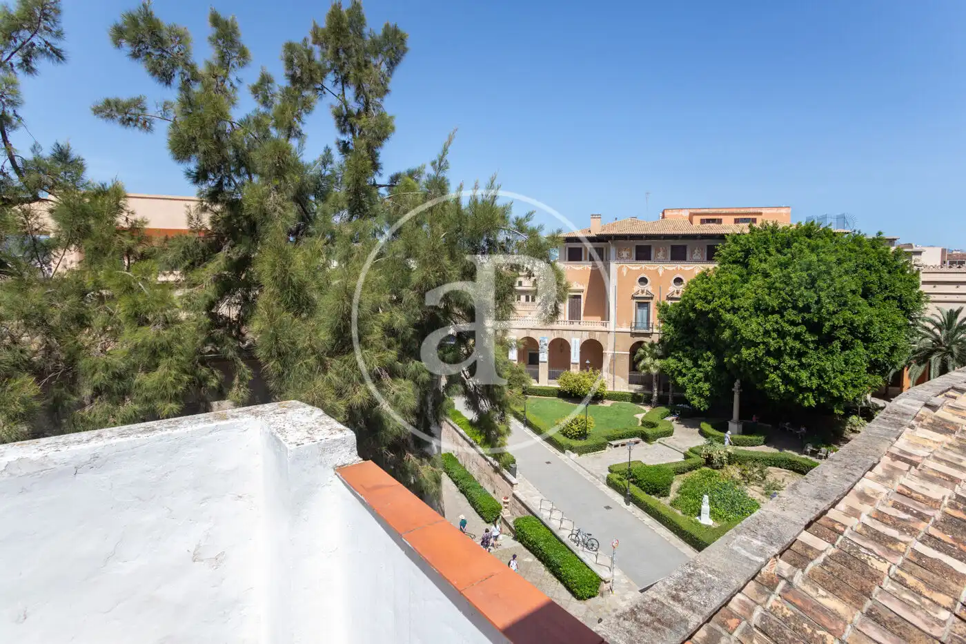 Jardí de Pis de lloguer en  Palma de Mallorca amb Aire condicionat, Terrassa i Moblat
