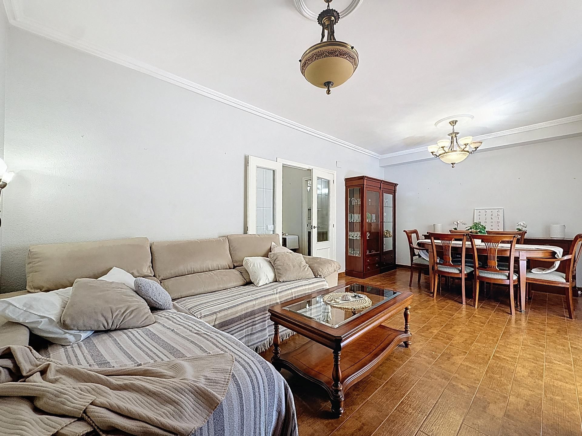 Living room of Single-family semi-detached for sale in Castalla  with Heating, Terrace and Storage room