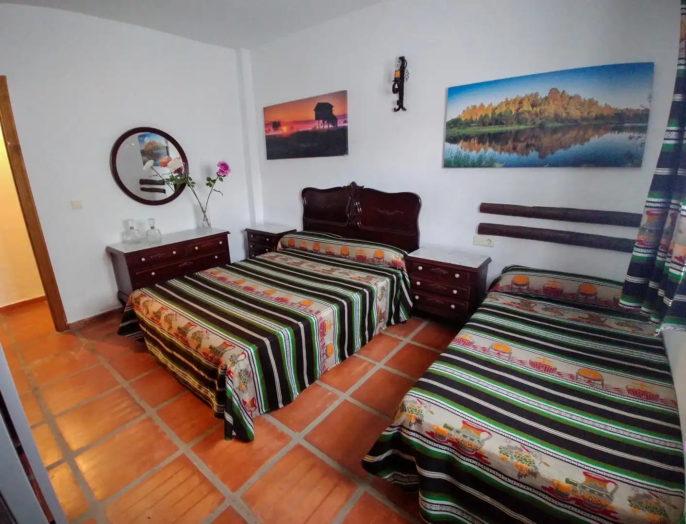 Habitación de Finca rústica en venta en Almogía con Aire acondicionado, Terraza y Piscina