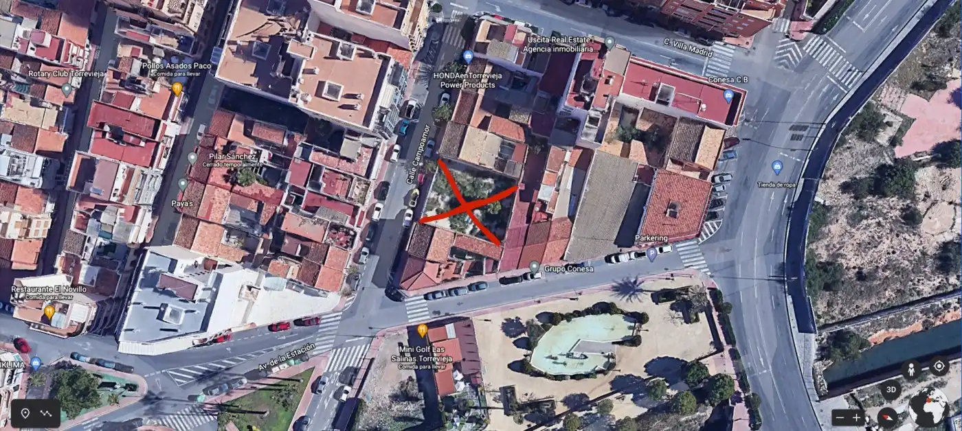 Terreny residencial en venda a Centro