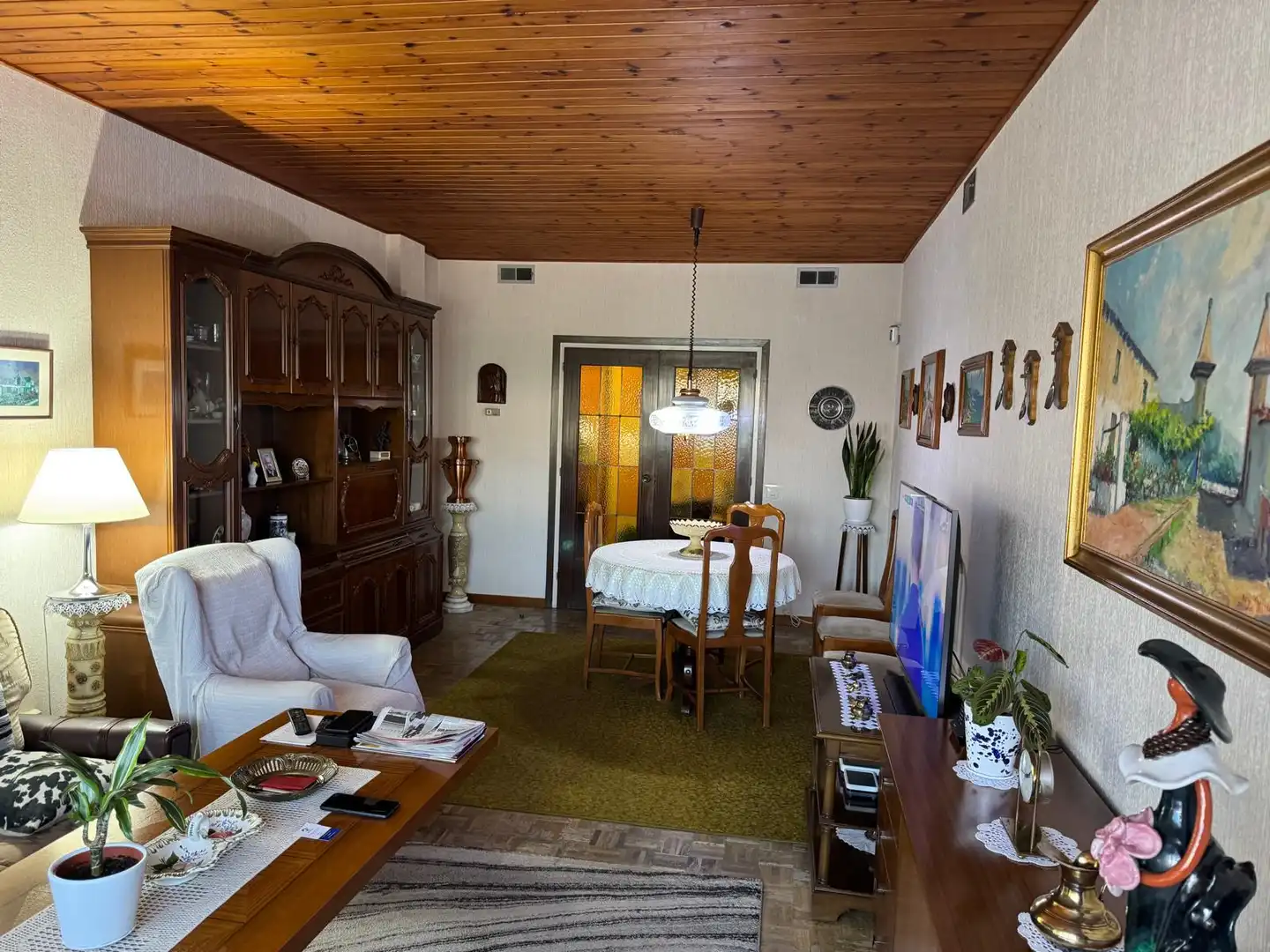 Sala de estar de Piso en venta en Badalona con Amueblado, Horno y Lavadora