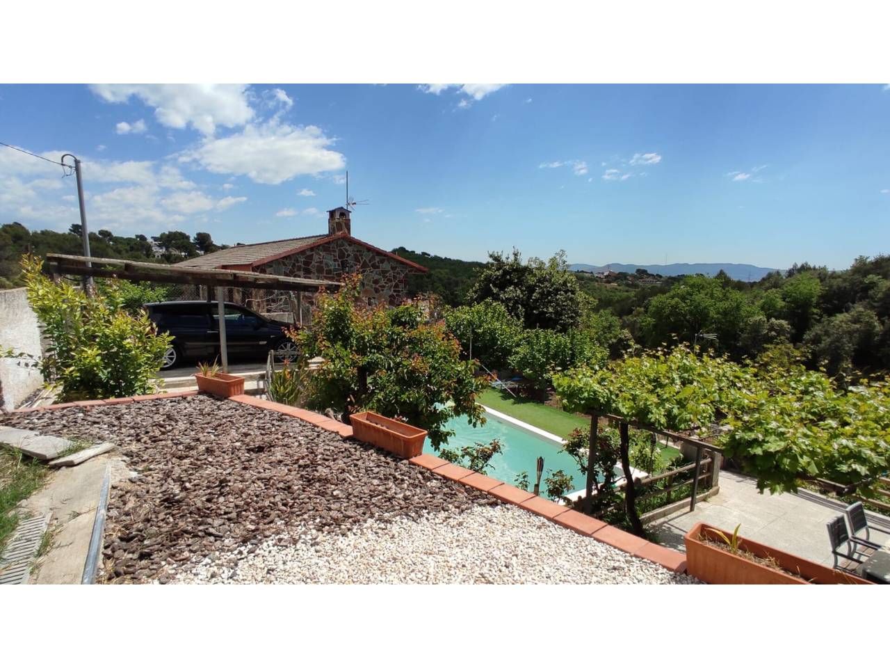 Garden of House or chalet for sale in Sentmenat  with Heating, Private garden and Terrace