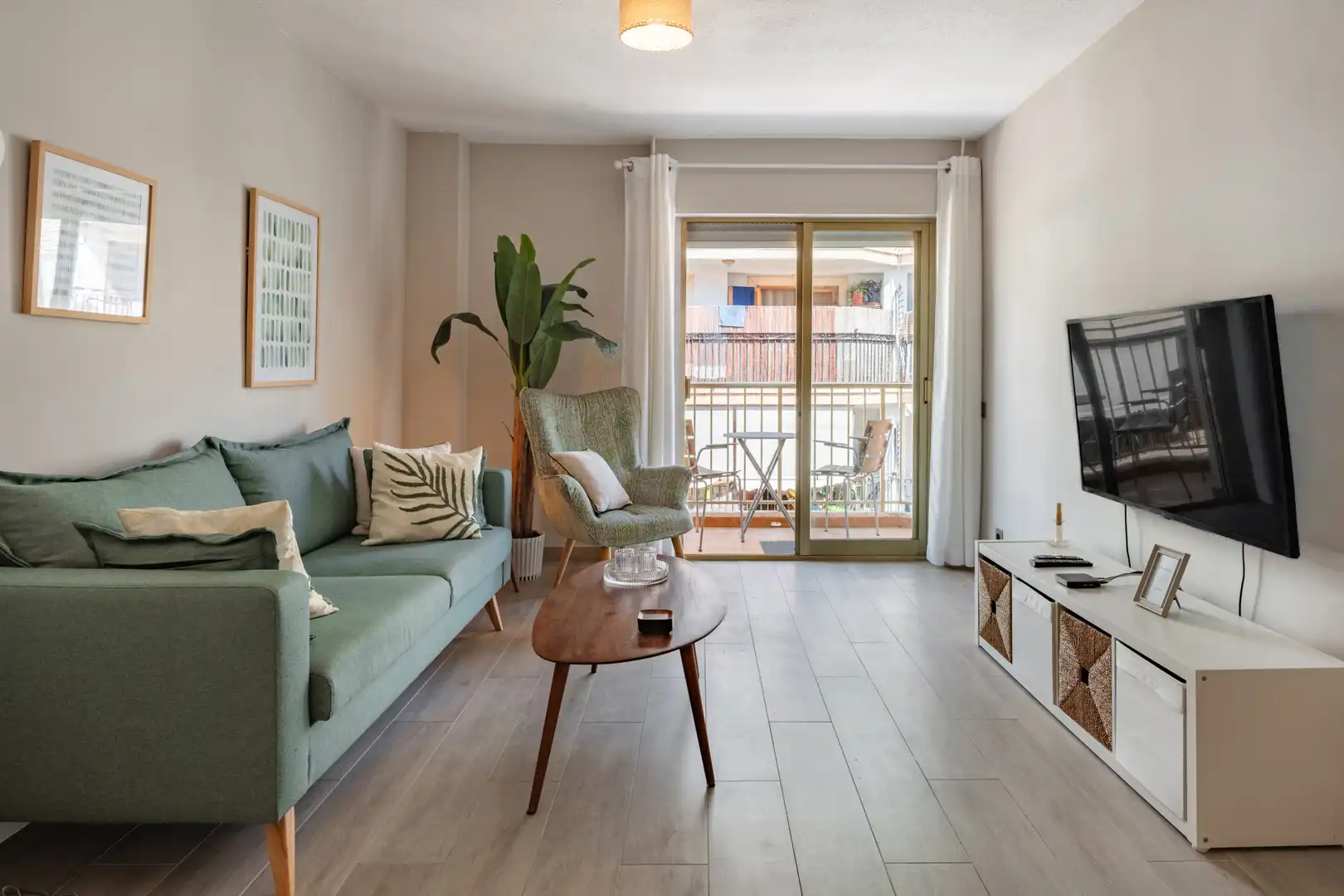 Sala de estar de Apartamento en venta en Jávea / Xàbia con Aire acondicionado y Balcón