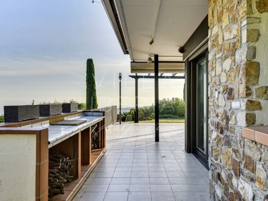 Terraza de Casa o chalet en venta en Castell d'Aro, Platja d'Aro i s'Agaró con Aire acondicionado, Calefacción y Jardín privado