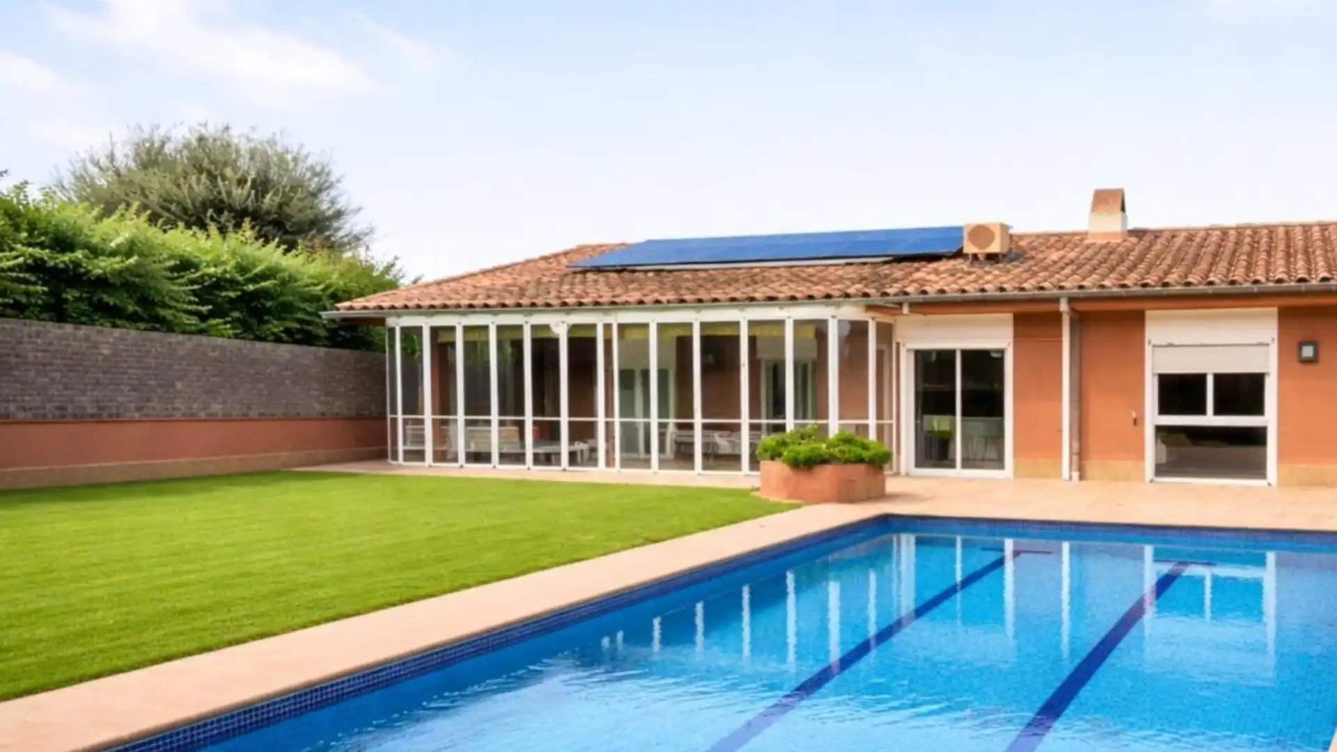 Piscina de Casa o chalet en venta en Sant Quirze del Vallès con Aire acondicionado, Jardín privado y Piscina