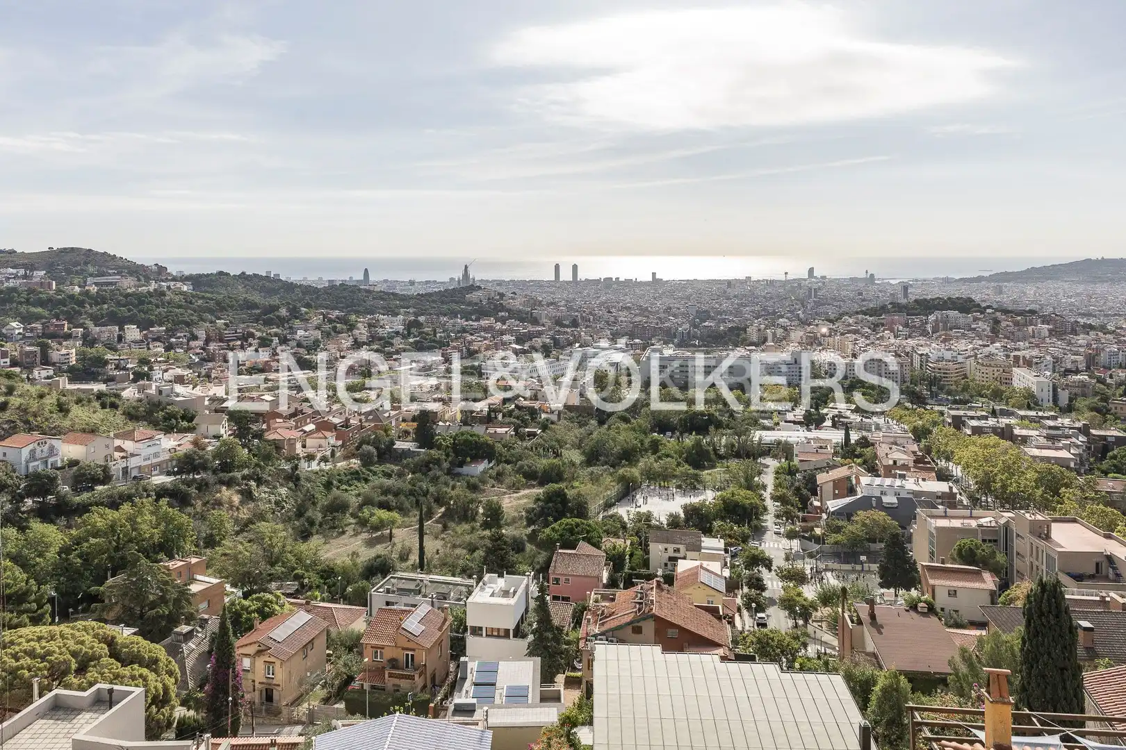 Exterior view of Houses for sale in Barcelona  with Air Conditioner, Heating and Private garden