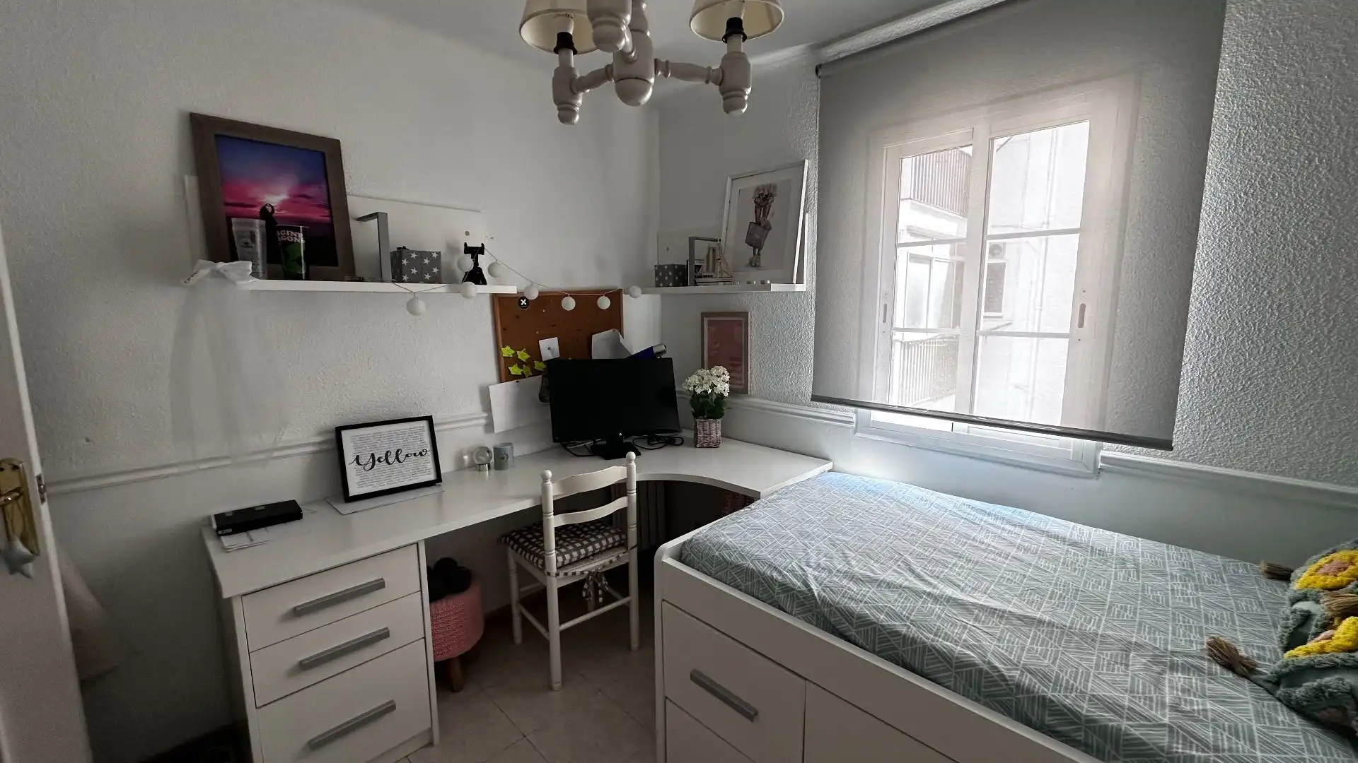 Schlafzimmer von Wohnung zur Miete in Tortosa mit Klimaanlage, Heizung und Terrasse