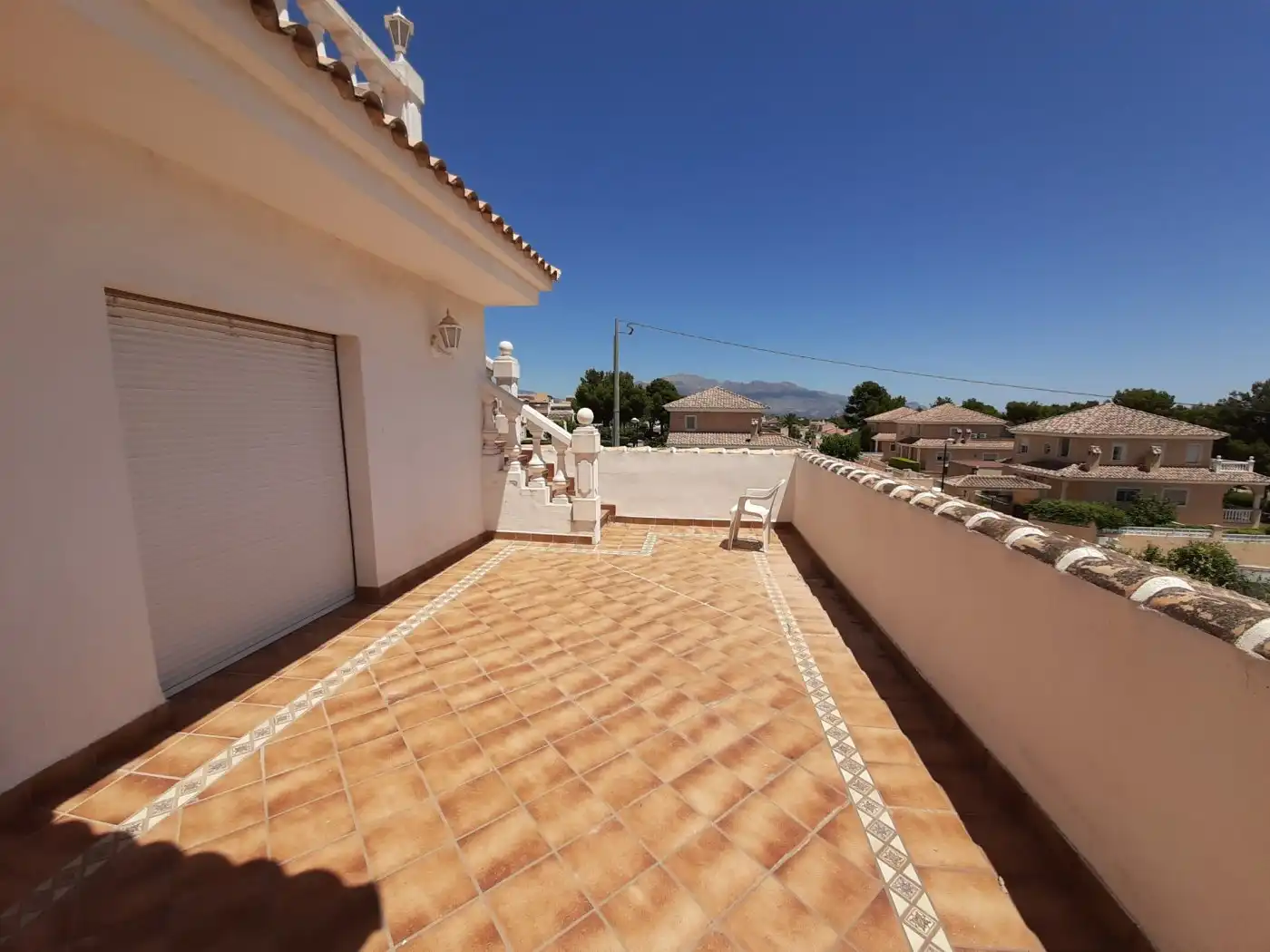 Terrace of Houses for sale in La Nucia  with Private garden, Terrace and Furnished