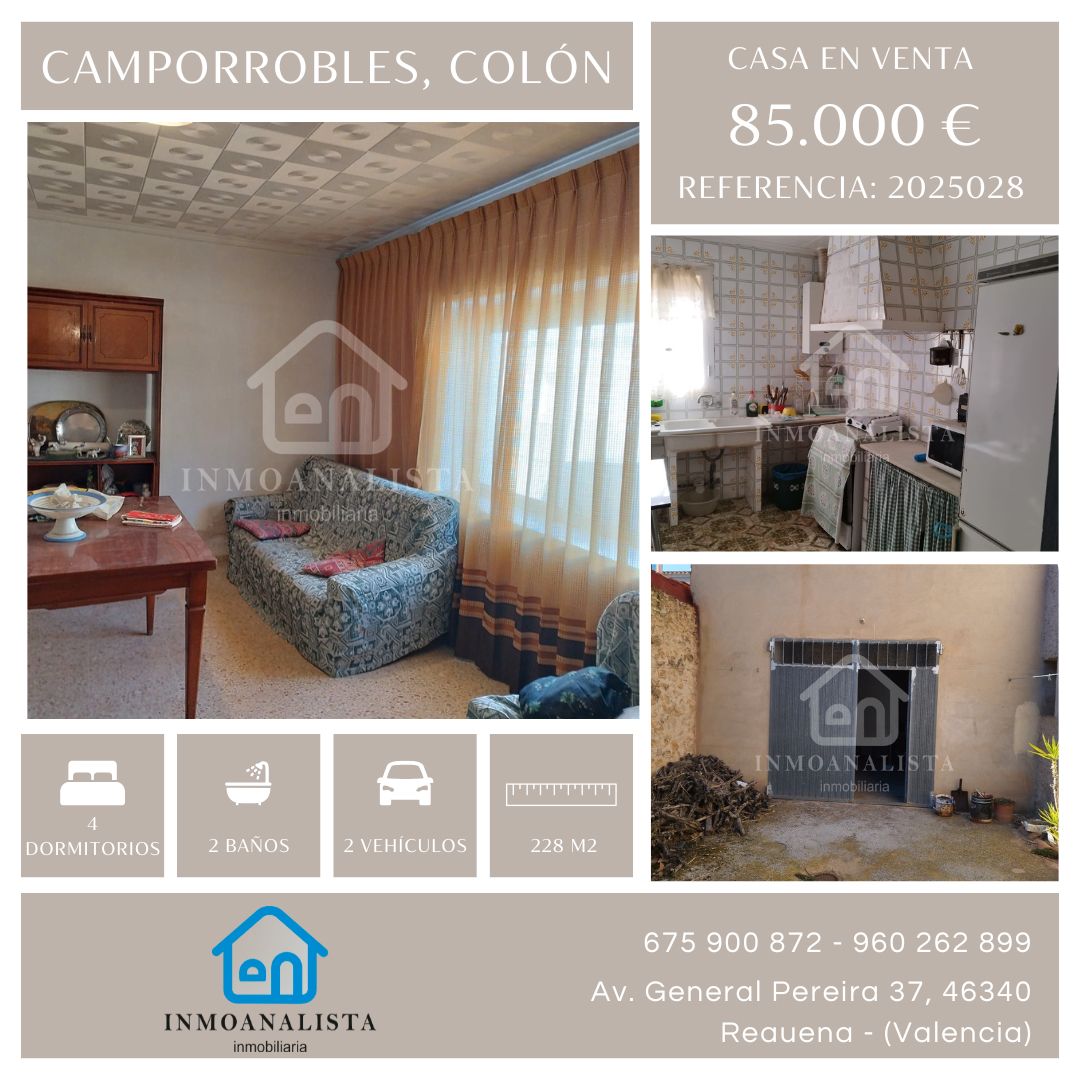 Dormitori de Casa o xalet en venda en Camporrobles amb Traster, Forn i Rentadora