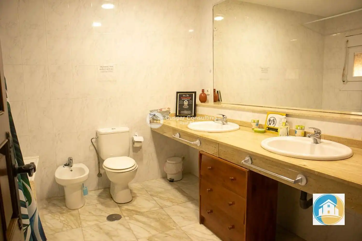 Baño de Casa o chalet en venta en La Manga del Mar Menor con Aire acondicionado, Terraza y Trastero