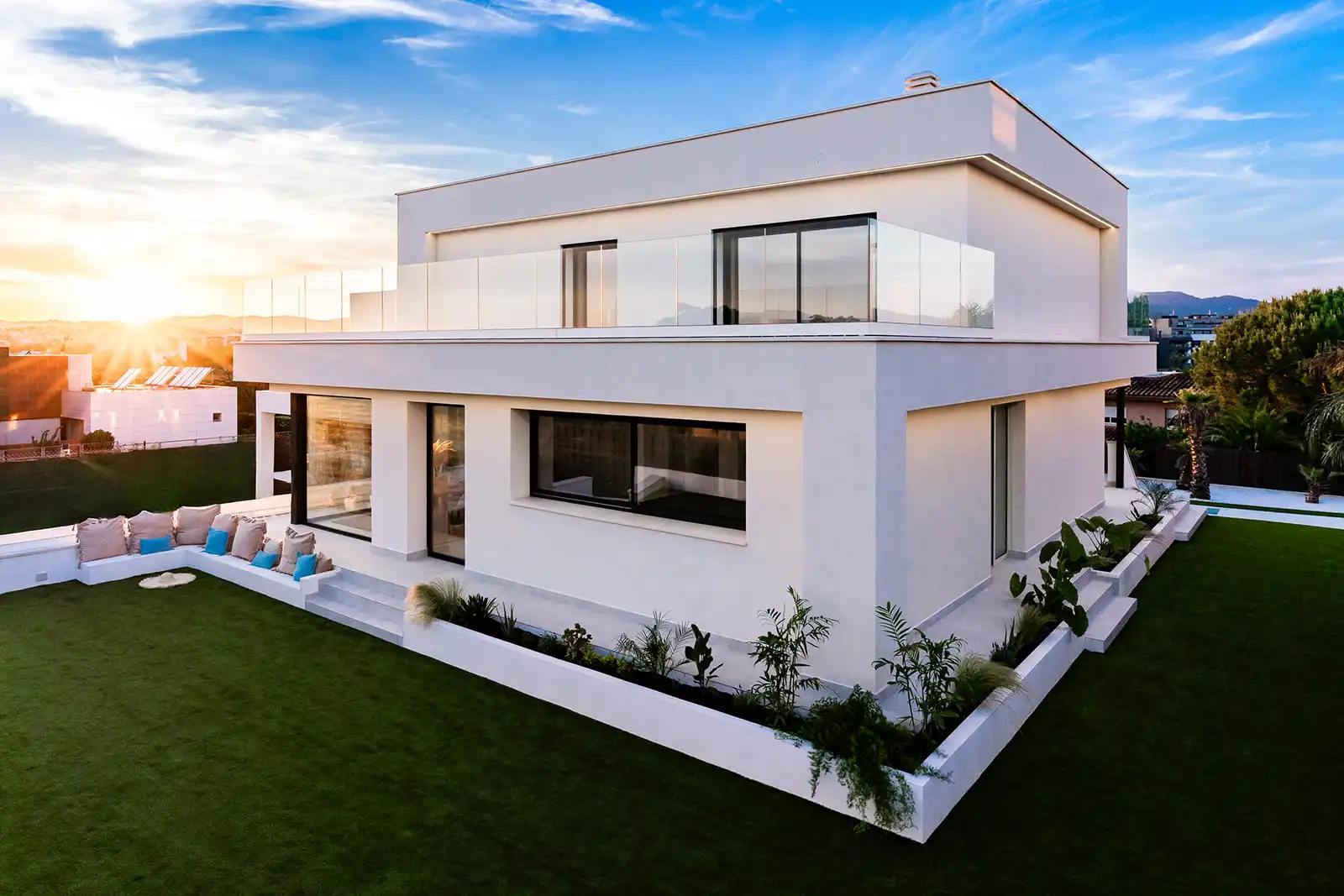 Exterior view of Houses for sale in Sitges  with Air Conditioner, Heating and Private garden