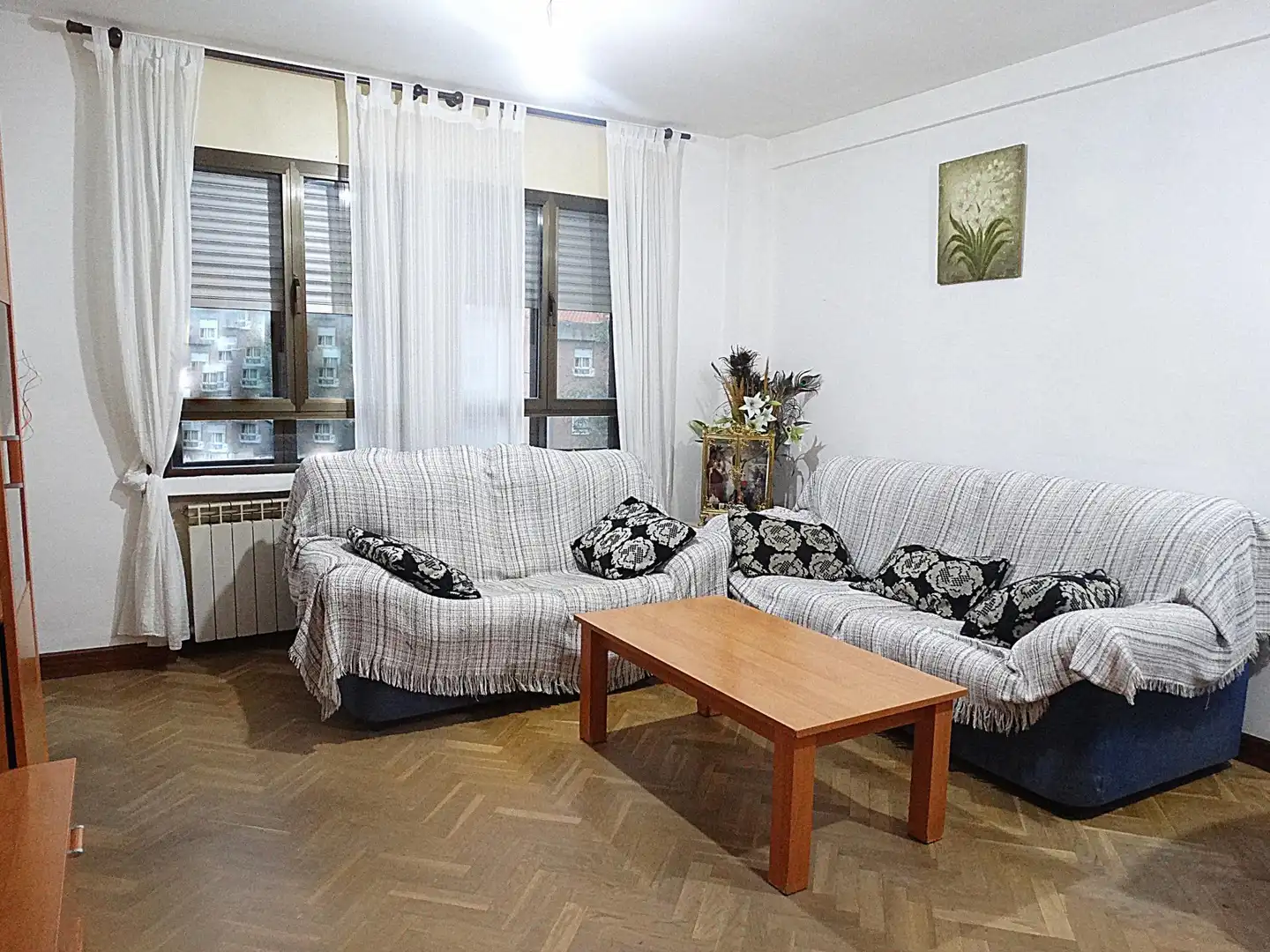 Sala de estar de Piso en venta en Arganda del Rey con Calefacción, Jardín privado y Terraza