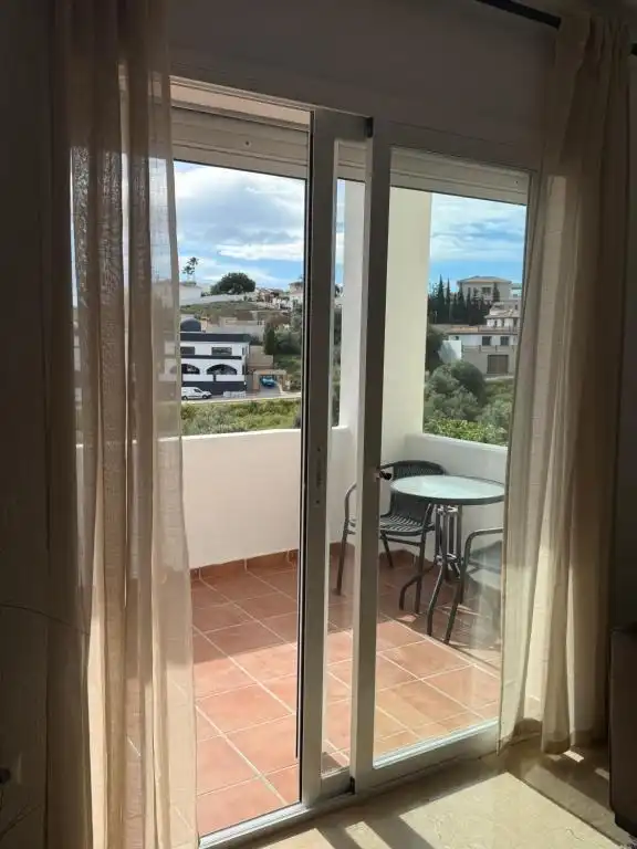 Terrasse von Wohnung zur Miete in Mijas
