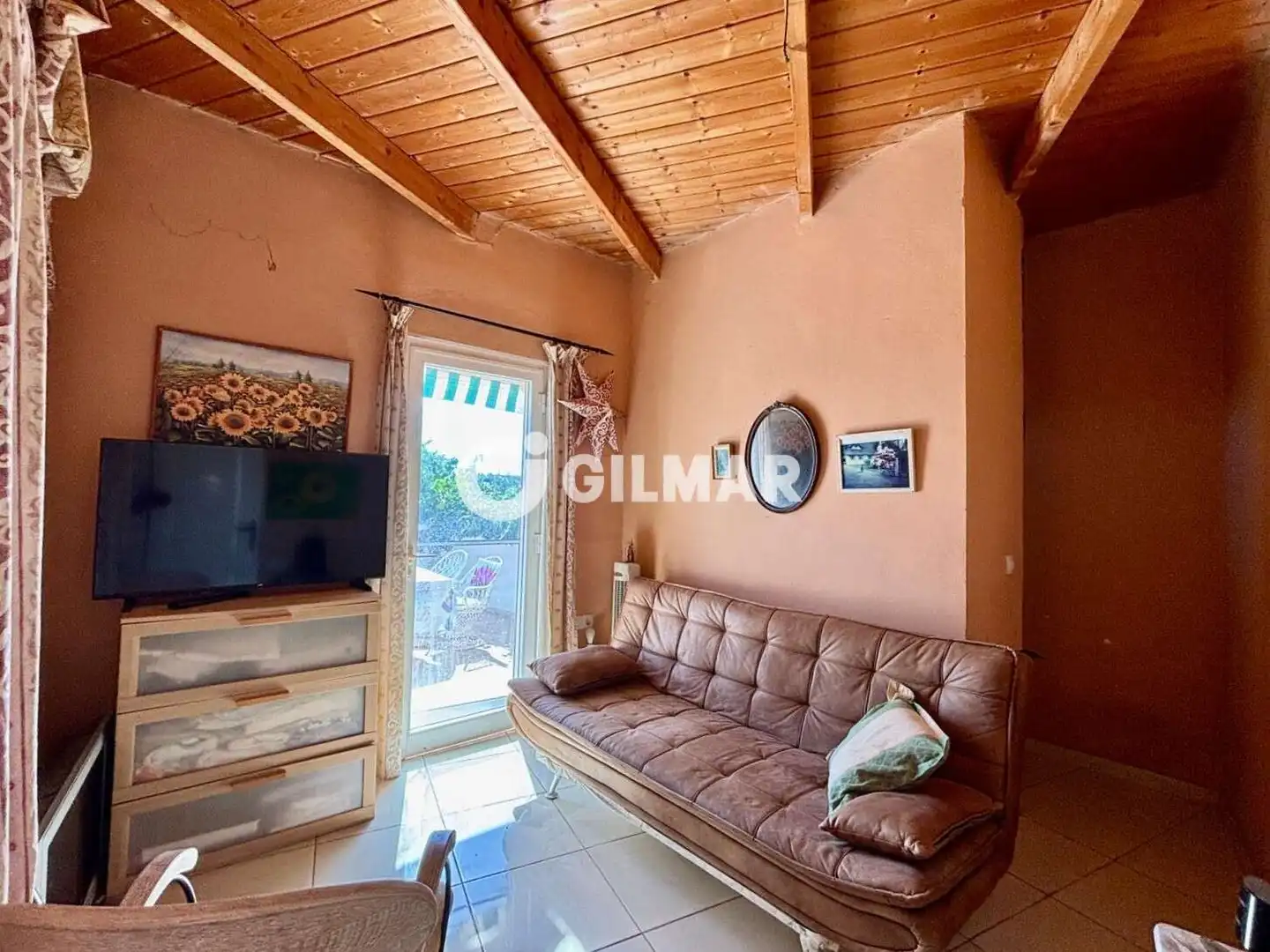 Sala de estar de Casa o chalet en venta en Guía de Isora con Jardín privado y Piscina