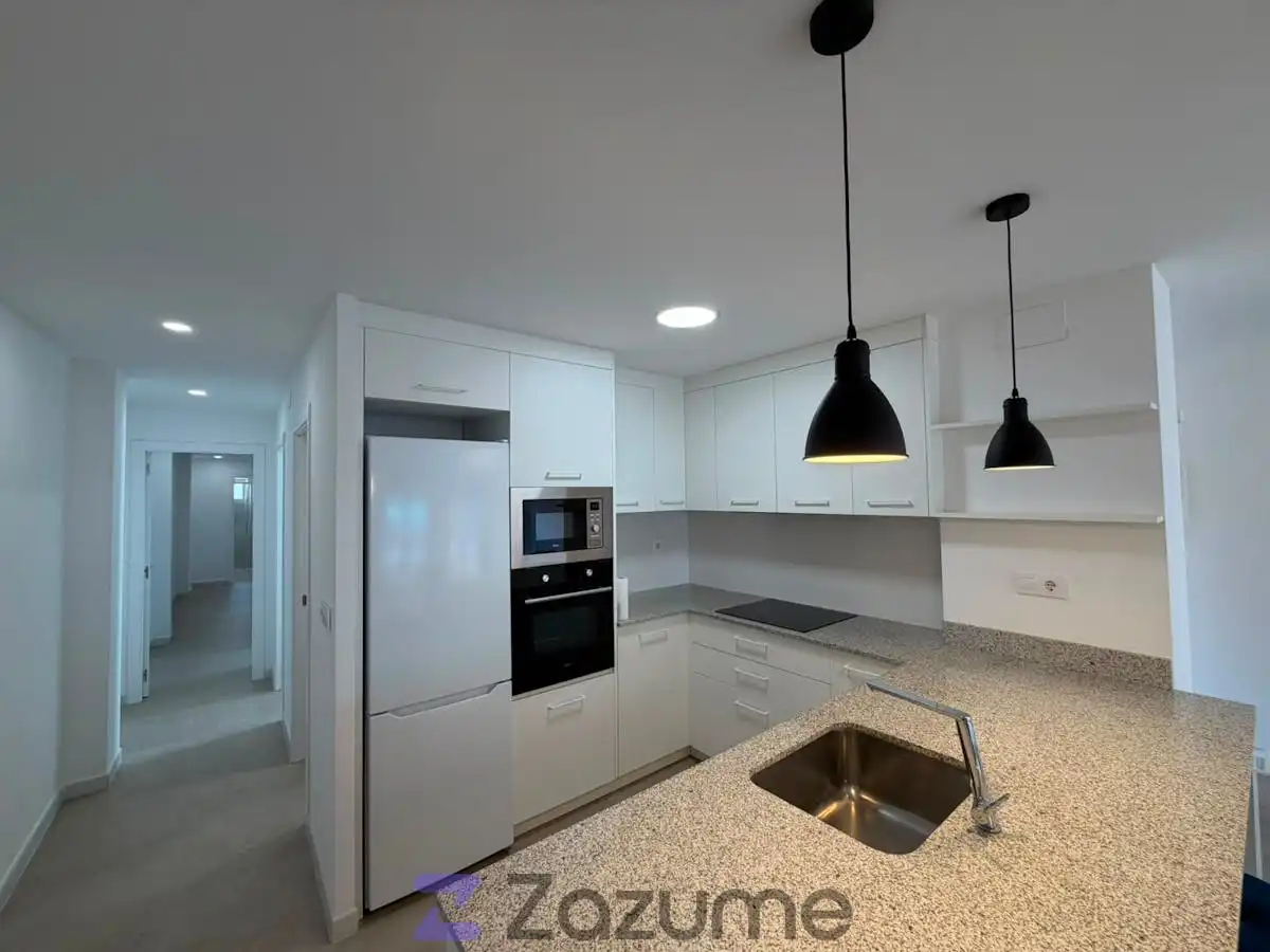 Cocina de Piso de alquiler en Catarroja con Aire acondicionado, Terraza y Amueblado