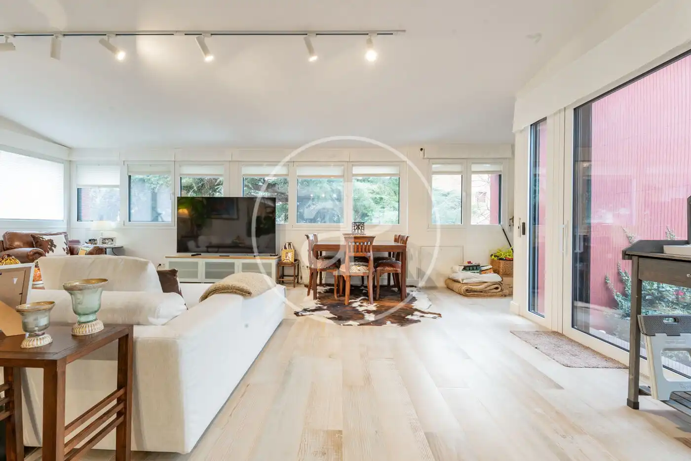 Wohnzimmer von Haus oder Chalet zum Verkauf in Madrid mit Klimaanlage, Heizung und Privatgarten