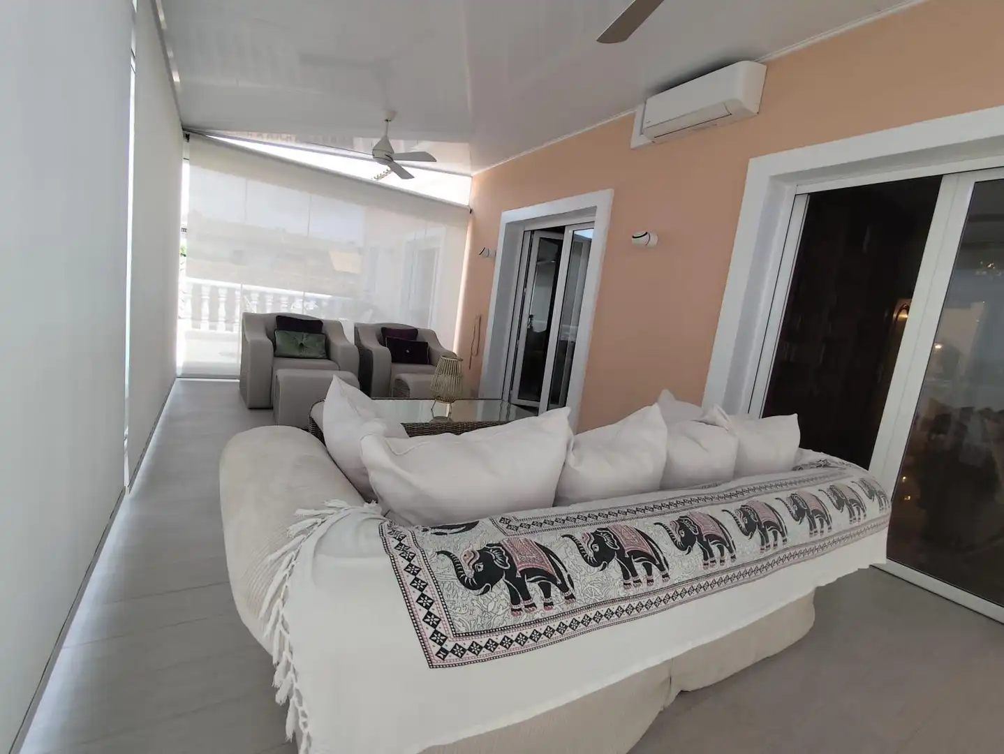 Terraza de Casa o chalet en venta en Murcia con Aire acondicionado, Jardín privado y Terraza