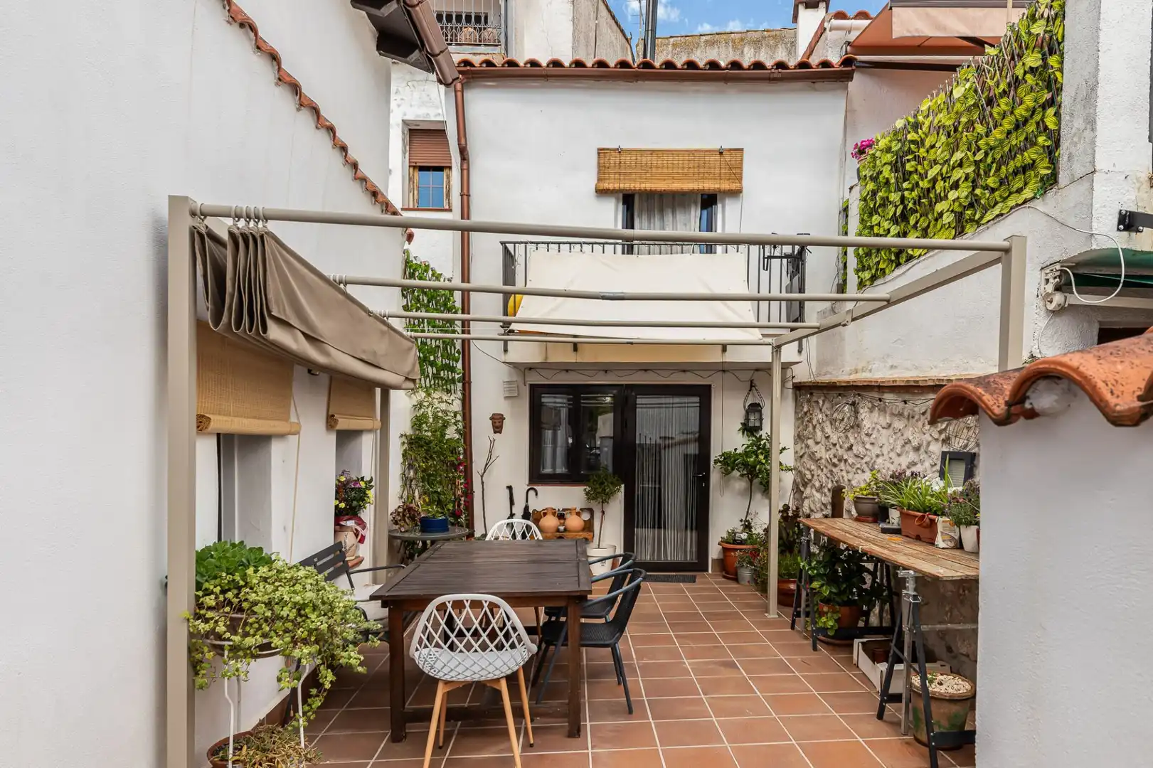Terraza de Casa adosada en venta en Olmeda de las Fuentes con Calefacción y Terraza