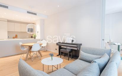 Living room of Apartment for sale in  Barcelona Capital  with Air Conditioner and Balcony