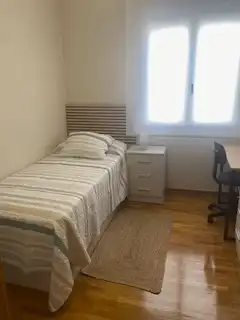 Bedroom of Flat for rent in Ourense Capital   with Heating, Parquet flooring and Terrace
