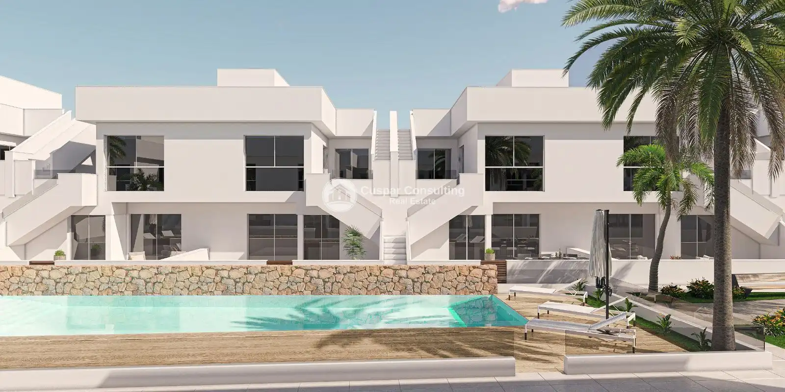 Vista exterior de Apartament en venda en Pilar de la Horadada amb Aire condicionat, Calefacció i Terrassa