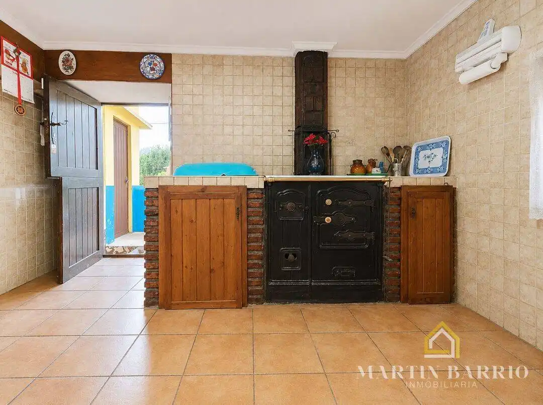 Cuina de Casa o xalet en venda en Galdames amb Jardí privat, Terrassa i Traster