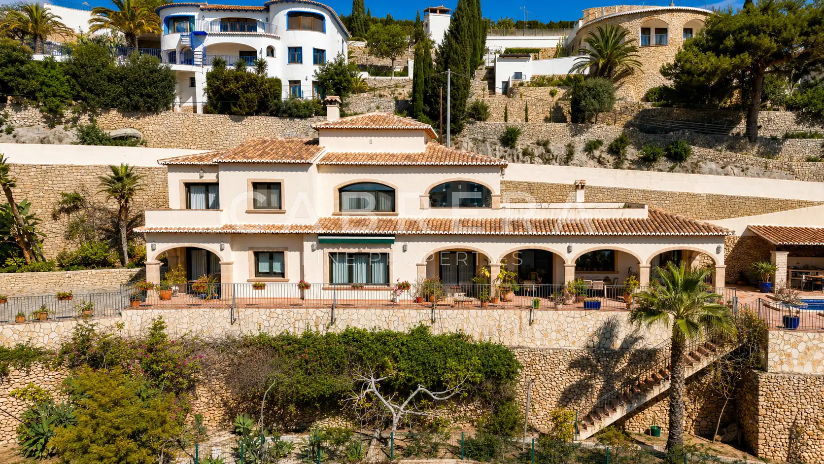 Vista exterior de Casa o chalet en venta en Benissa con Aire acondicionado, Calefacción y Jardín privado