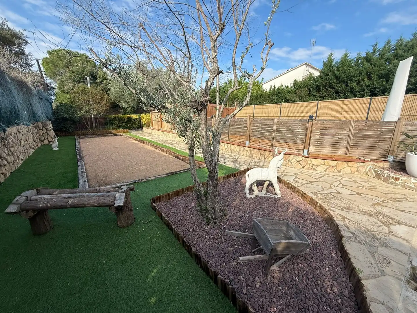 Jardín de Casa o chalet en venta en Caldes de Malavella con Calefacción, Jardín privado y Terraza