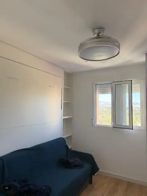 Bedroom of Flat for rent in El Campello  with Air Conditioner, Terrace and Furnished