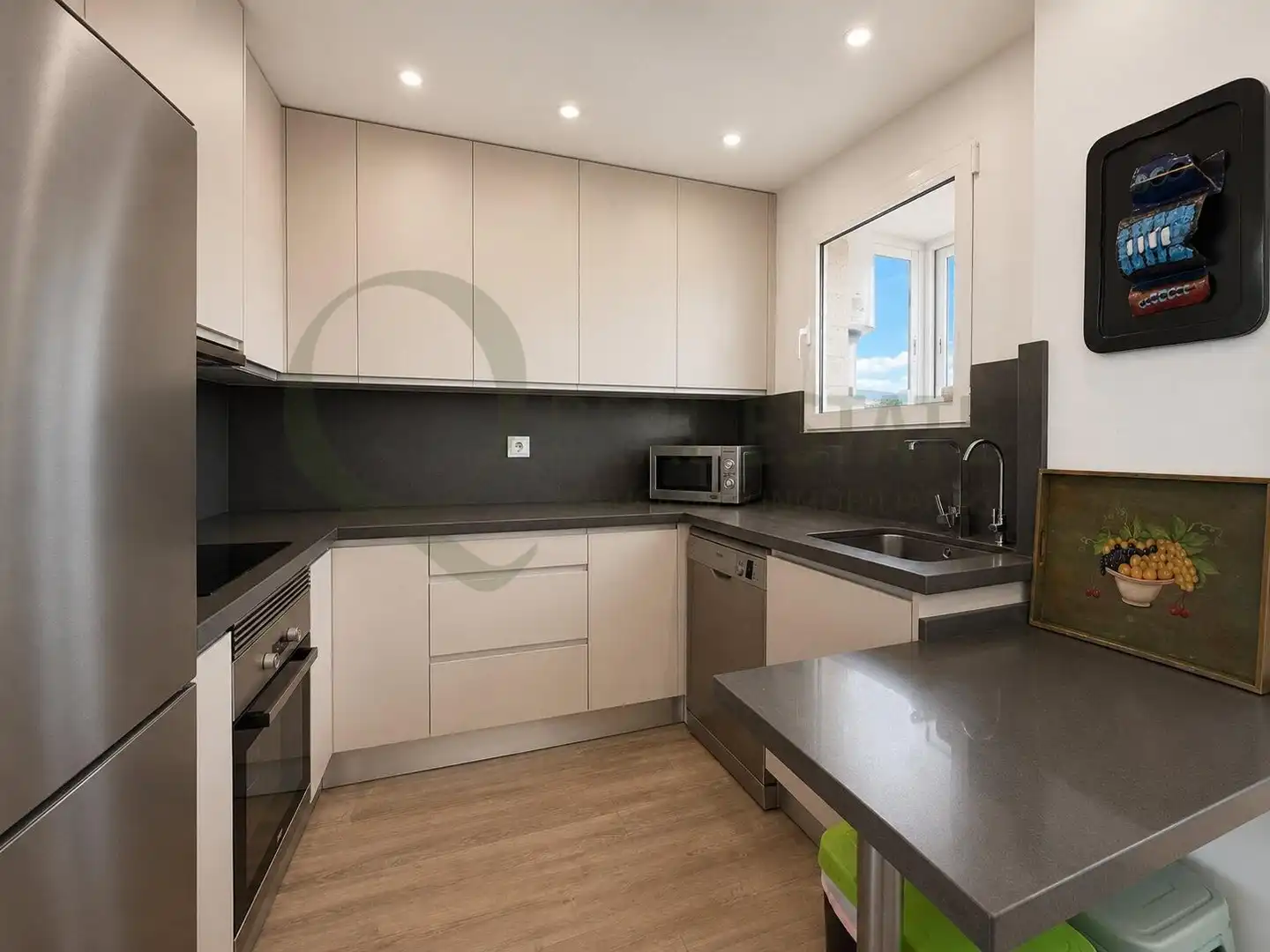 Kitchen of Flat for sale in El Campello  with Air Conditioner, Heating and Private garden