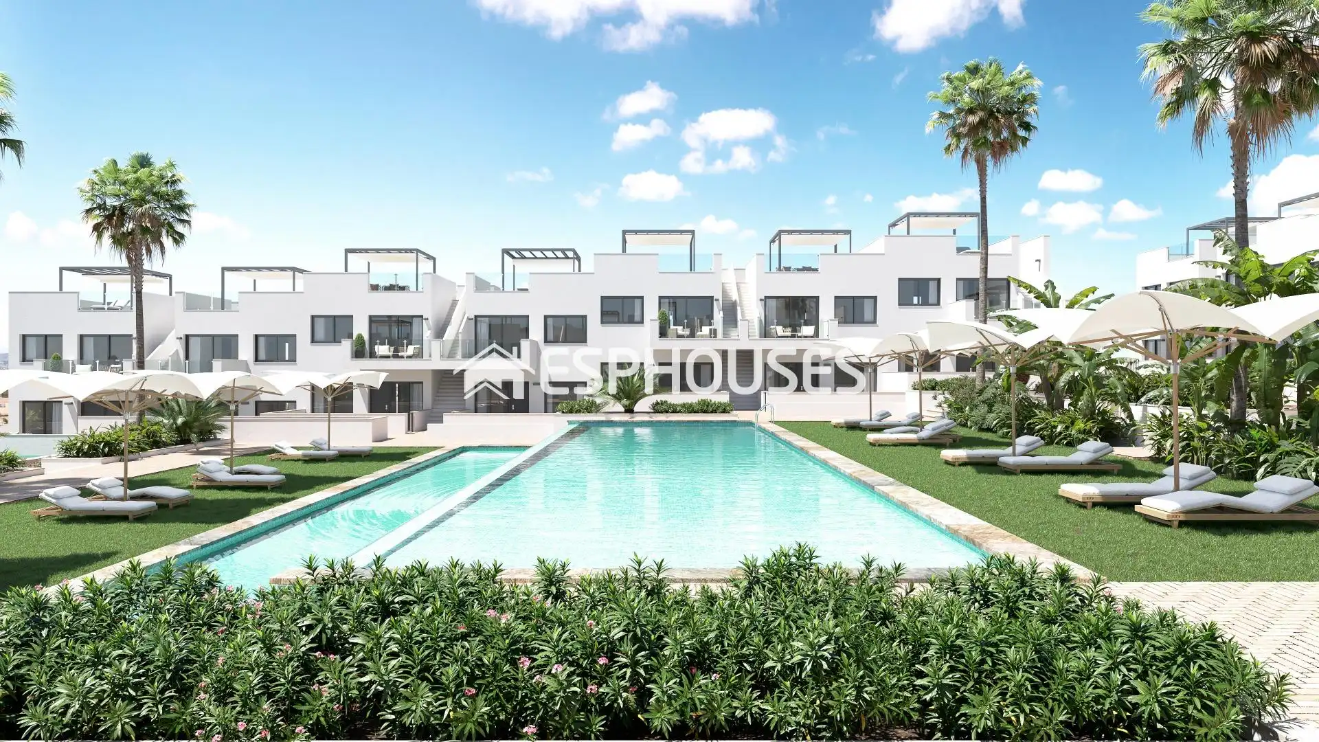 Bungalow avec terrasse à vendre à Los Balcones - Los Altos, imagen 9