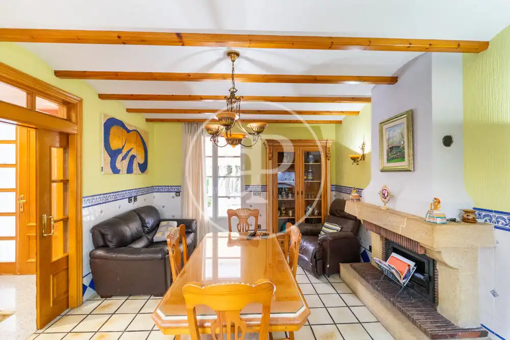 Living room of Houses for sale in San Vicente del Raspeig / Sant Vicent del Raspeig  with Air Conditioner, Heating and Private garden