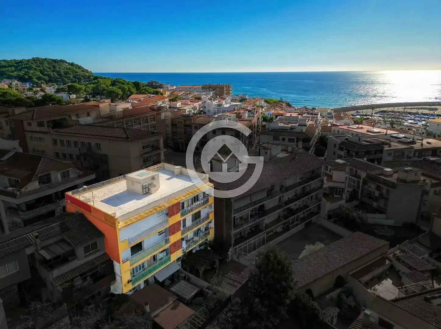 Vista exterior de Piso en venta en Palamós con Calefacción y Balcón