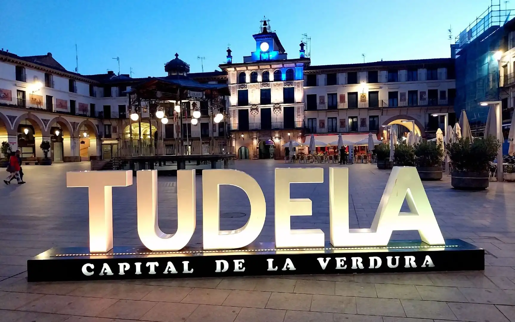 Exterior view of Flat for sale in Tudela  with Heating, Terrace and Storage room