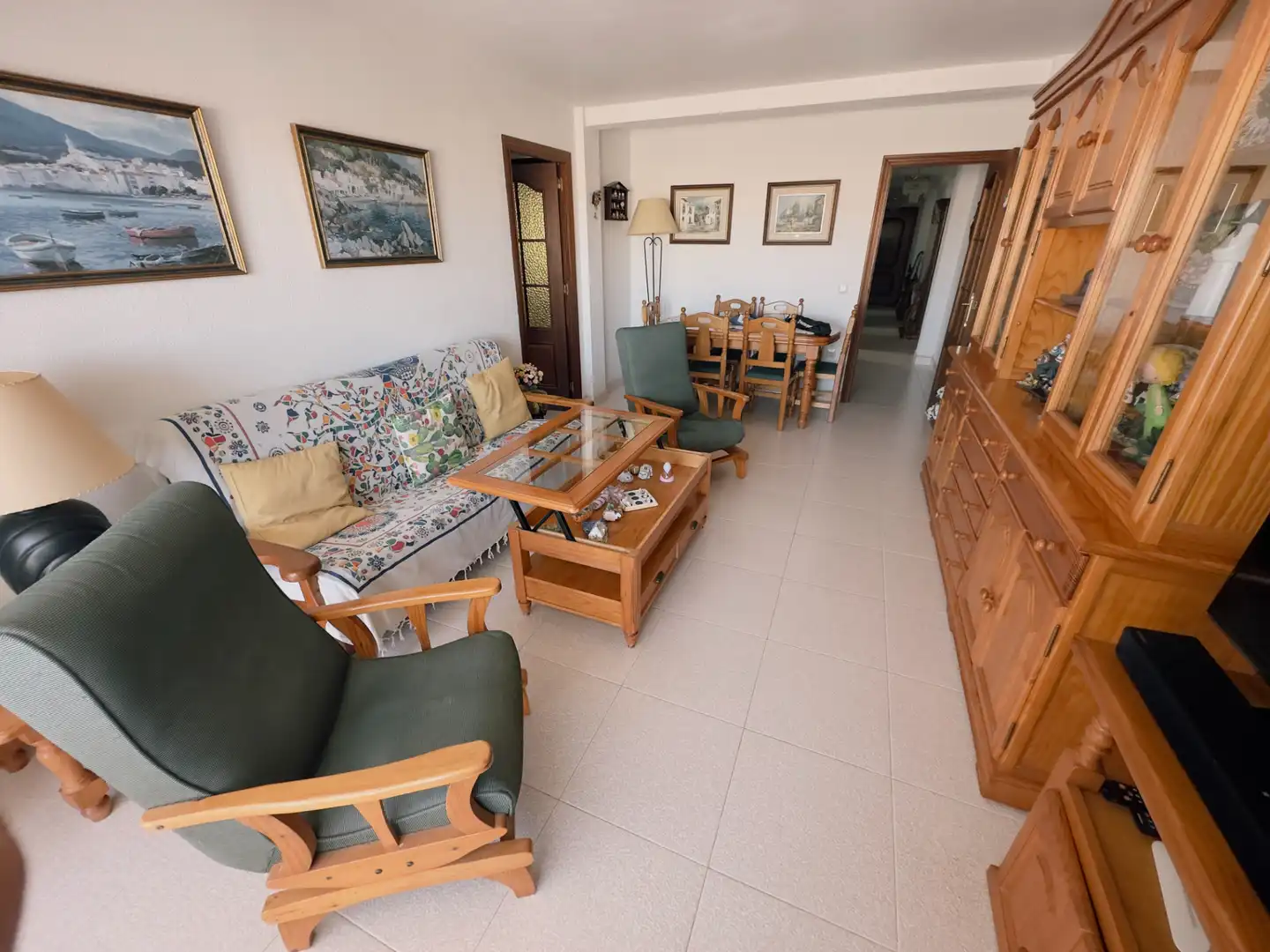 Sala d'estar de Pis en venda en Santa Pola amb Moblat, Forn i Rentadora