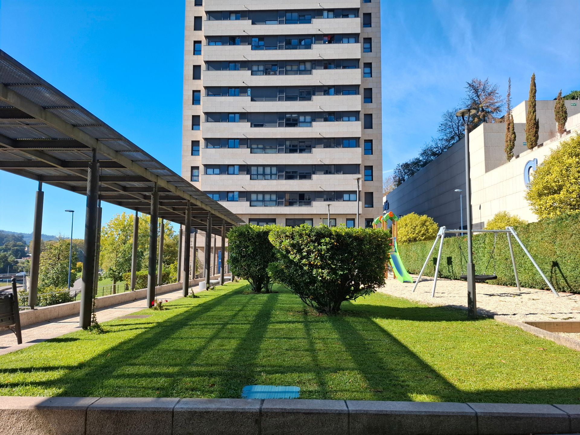 Exterior view of Flat for sale in Vigo   with Heating, Private garden and Storage room