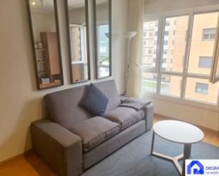 Living room of Flat to rent in Oviedo   with Heating